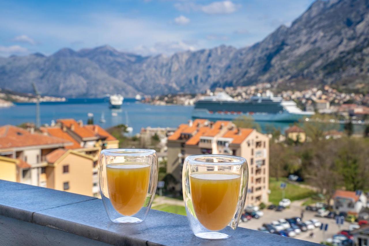 The View Of Kotor - Sea & Old Town View Apartman Kültér fotó